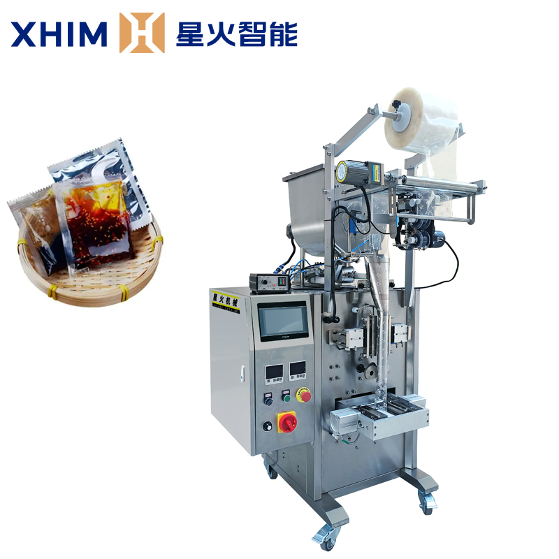 小袋立式粉劑、醬料、液體包裝（zhuāng）機視頻