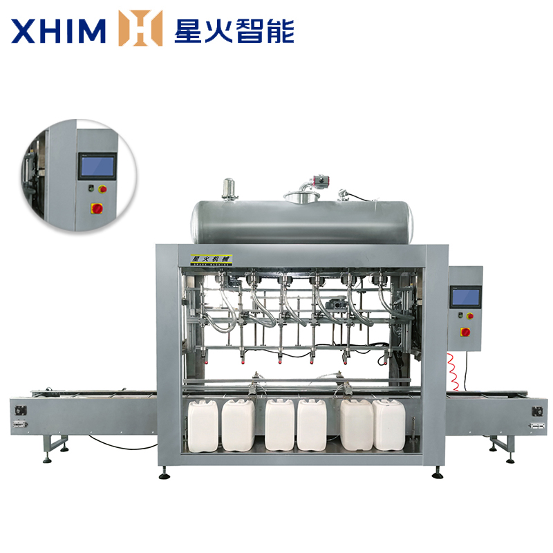 大型液體稱重灌裝機-全自（zì）動化（huà）工灌裝機