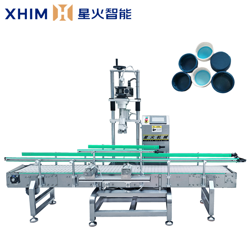 直列式自動旋蓋機-大型旋蓋機械