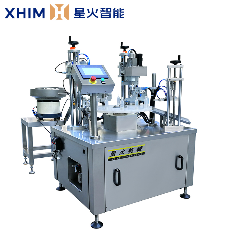 獨立式灌裝旋蓋一體機（jī）-全自動灌裝旋蓋