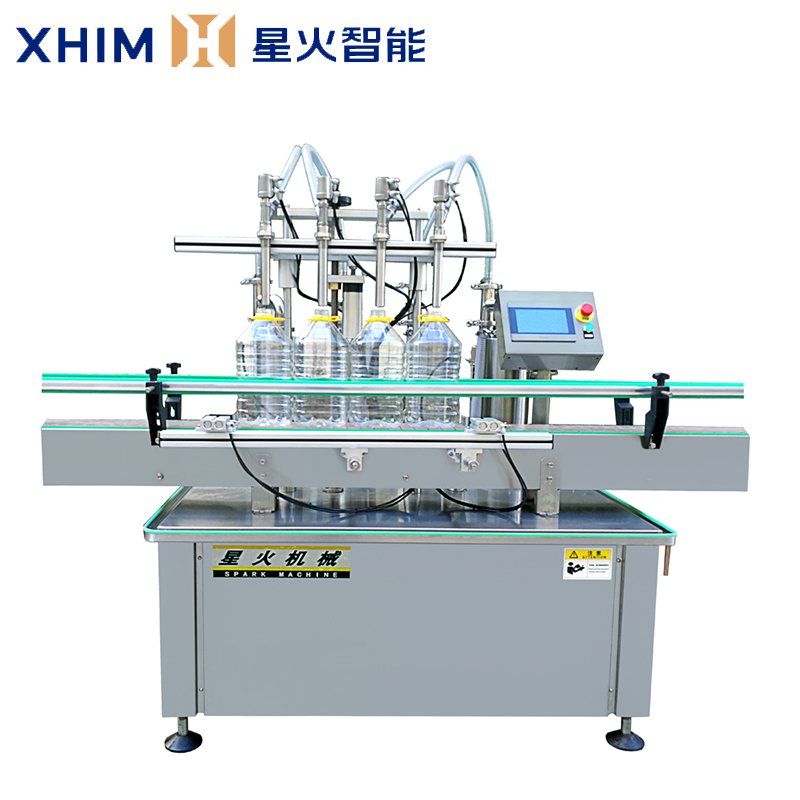 食用油自動化灌（guàn）裝機-智能液體灌裝（zhuāng）機