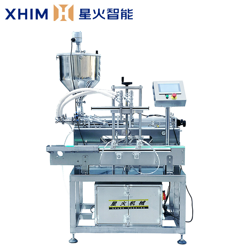 小型膏體灌裝機（jī）-雙頭自動灌裝機
